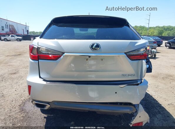 2T2BZMCA8HC080378 2017 LEXUS RX 350 Silver 
