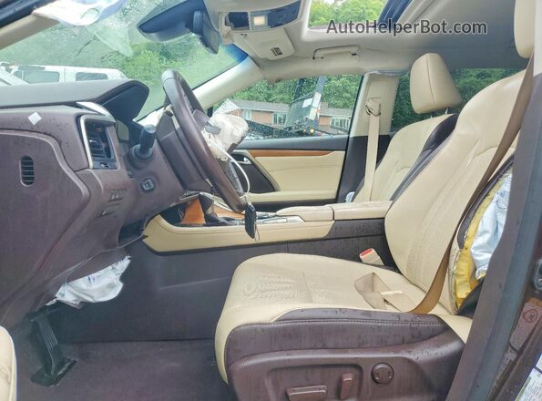 2T2BZMCA8HC107014 2017 LEXUS RX Brown 