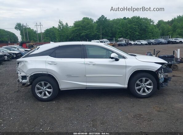 2T2BZMCA8HC127070 2017 LEXUS RX 350 White Rear interior view