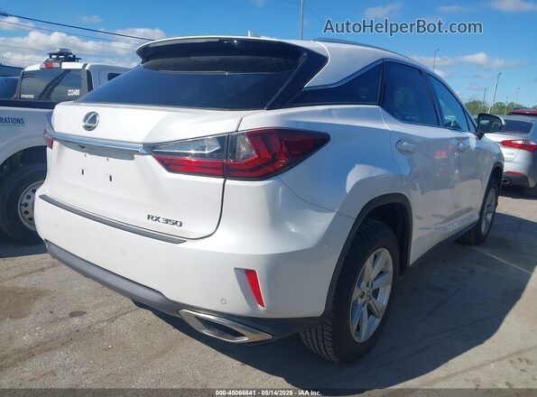 2T2BZMCA9GC024089 2016 LEXUS RX 350 White Հետևի աջ