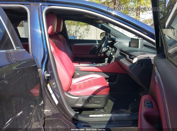 2T2BZMCA9GC024996 2016 LEXUS RX 350 Dark Blue Vista interior delantera
