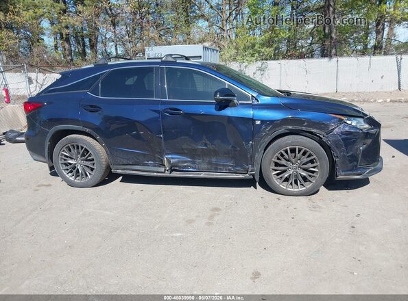 2T2BZMCA9GC024996 2016 LEXUS RX 350 Dark Blue Vista frontal