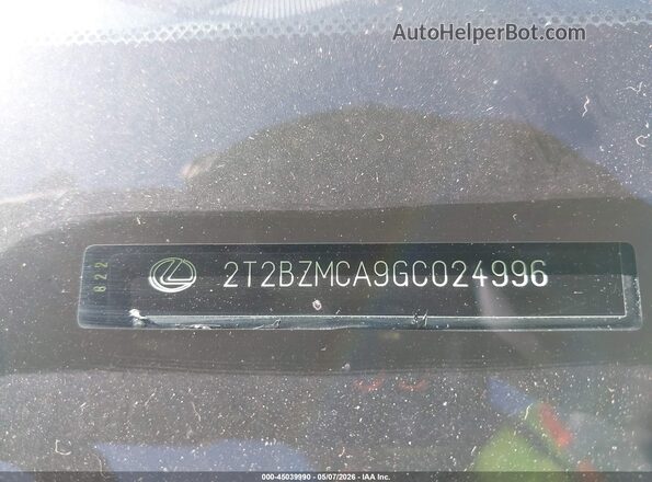 2T2BZMCA9GC024996 2016 LEXUS RX 350 Dark Blue 