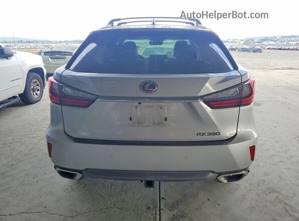 2T2BZMCA9HC061905 2017 LEXUS RX Silver Вид ззаду