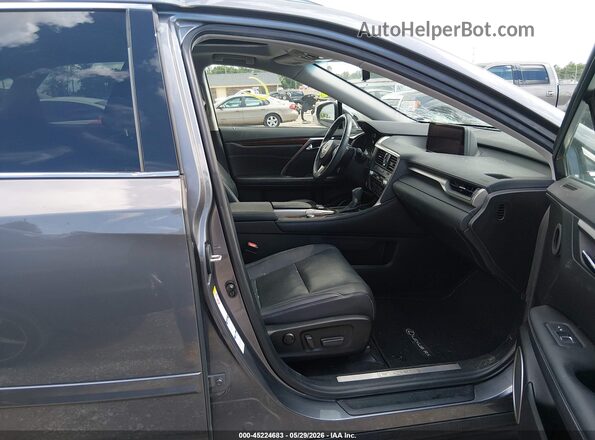 2T2BZMCA9HC076128 2017 LEXUS RX 350 Gray Widok wnętrza z przodu