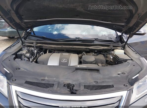 2T2BZMCA9HC076128 2017 LEXUS RX 350 Gray Widok z tyłu