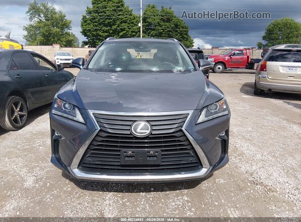 2T2BZMCA9HC076128 2017 LEXUS RX 350 Gray Widok zestawu wskaźników
