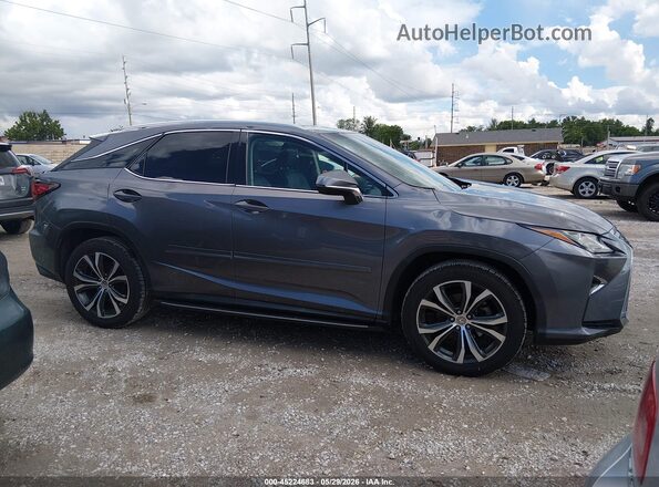 2T2BZMCA9HC076128 2017 LEXUS RX 350 Gray Widok wnętrza z tyłu