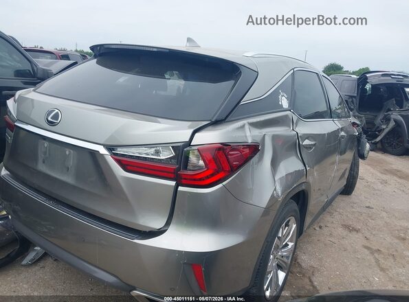 2T2BZMCA9JC152064 2018 LEXUS RX 350 Серый Задняя правая четверть
