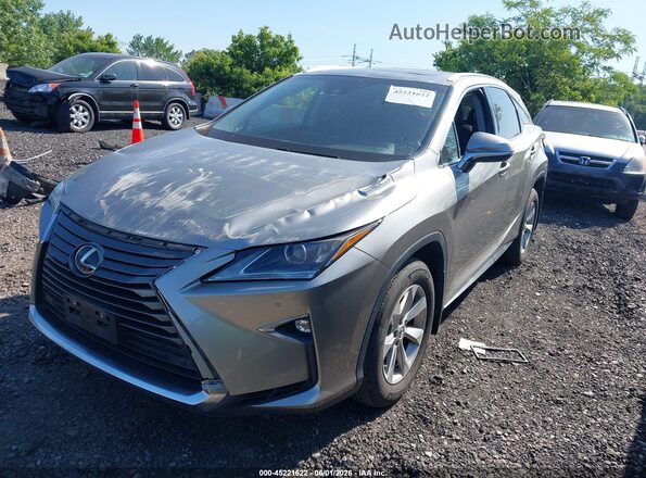 2T2BZMCA9JC166935 2018 LEXUS RX 350 Бежевый Вид спереди