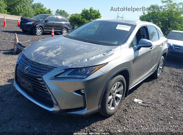 2T2BZMCA9JC166935 2018 LEXUS RX 350 Бежевый Передняя левая четверть