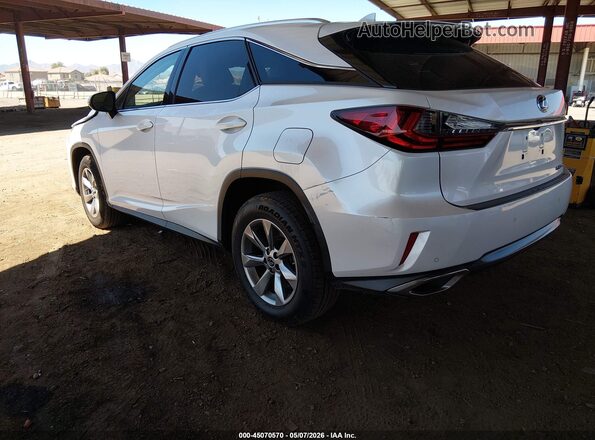 2T2BZMCA9KC204018 2019 LEXUS RX 350 White Задня ліва чверть