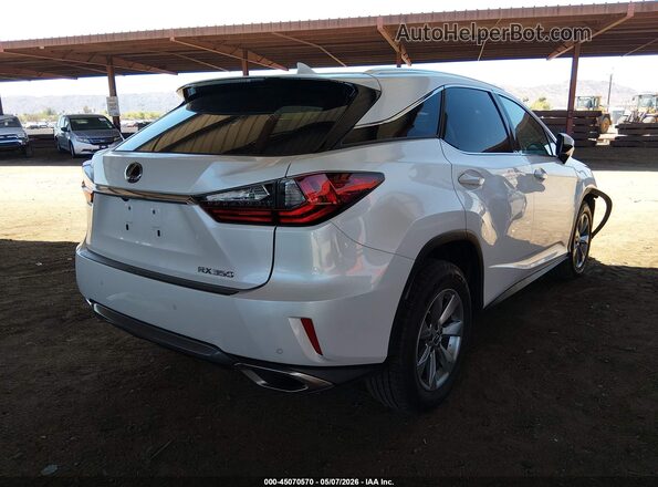 2T2BZMCA9KC204018 2019 LEXUS RX 350 White Задня права чверть