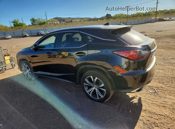 2T2BZMCAXGC041371 2016 LEXUS RX Black Rear left