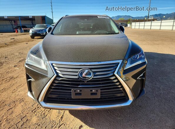 2T2BZMCAXGC041371 2016 LEXUS RX Black Front view