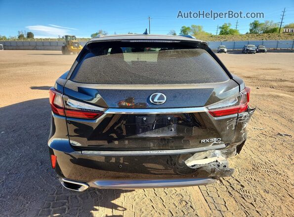 2T2BZMCAXGC041371 2016 LEXUS RX Black Rear view
