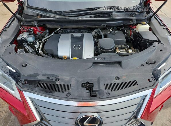 2T2BZMCAXHC070192 2017 LEXUS RX Burgundy 