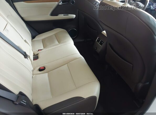2T2BZMCAXJC156477 2018 LEXUS RX 350 White Vista de la etiqueta del VIN