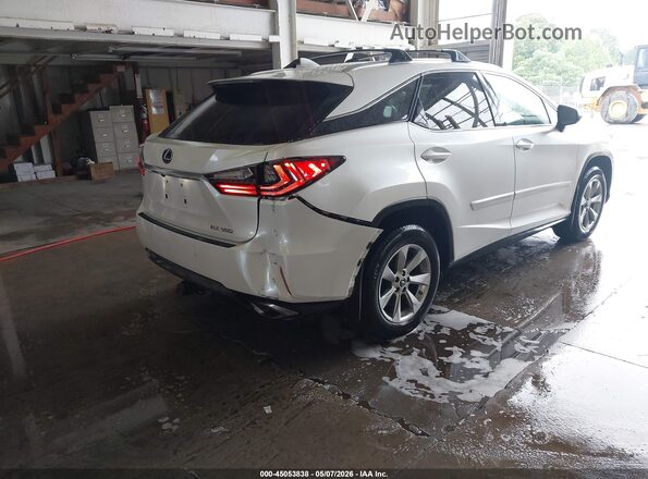 2T2BZMCAXJC156477 2018 LEXUS RX 350 White Trasero derecho