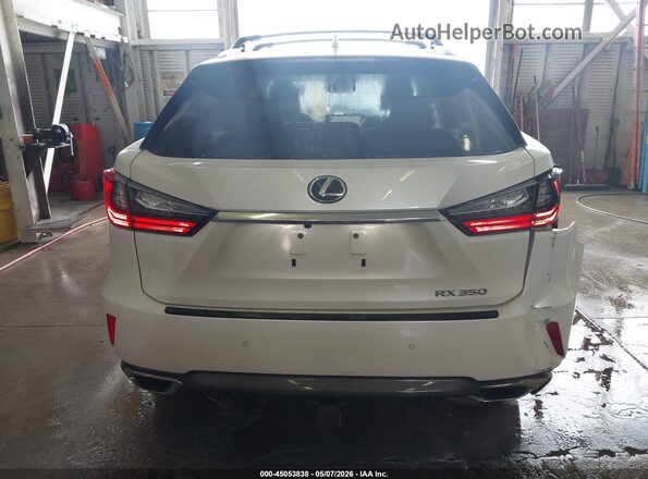 2T2BZMCAXJC156477 2018 LEXUS RX 350 White 
