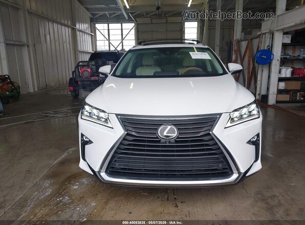 2T2BZMCAXJC156477 2018 LEXUS RX 350 White Vista del cuadro de instrumentos