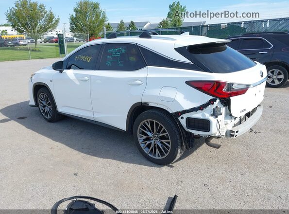 2T2BZMCAXJC165437 2018 LEXUS RX 350 White Հետևի ձախ