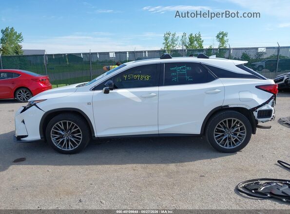 2T2BZMCAXJC165437 2018 LEXUS RX 350 White Սալոնի 360 աստիճան տեսք