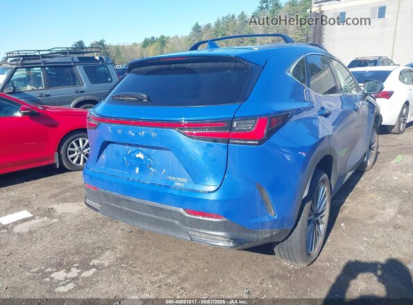 2T2GGCEZ1TC103016 2026 LEXUS NX 350 Blue Trasero derecho