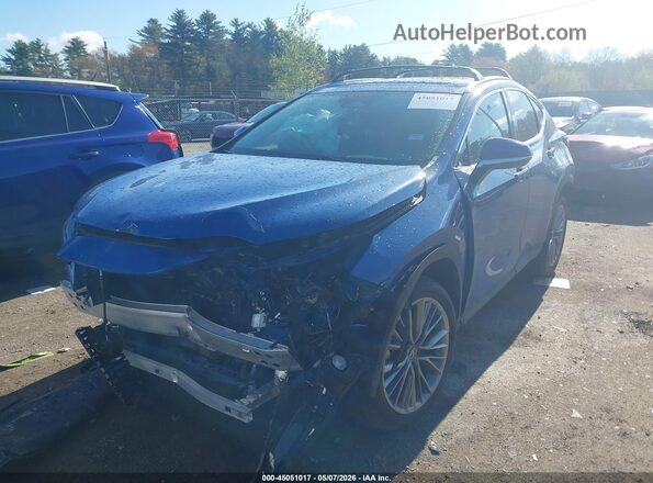 2T2GGCEZ1TC103016 2026 LEXUS NX 350 Blue Vista tres cuartos delantera izquierda