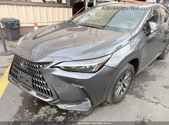 2T2GGCEZ2TC111951 2026 LEXUS NX 350 Gray წინა მარცხენა ხედი სამი მეოთხედიდან