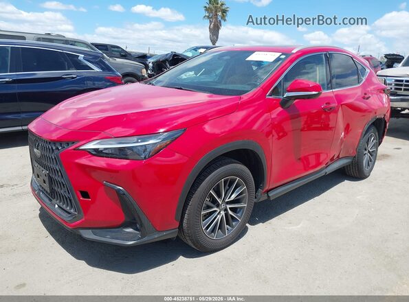 2T2GGCEZ3RC043135 2024 LEXUS NX 350 Red Przód lewy