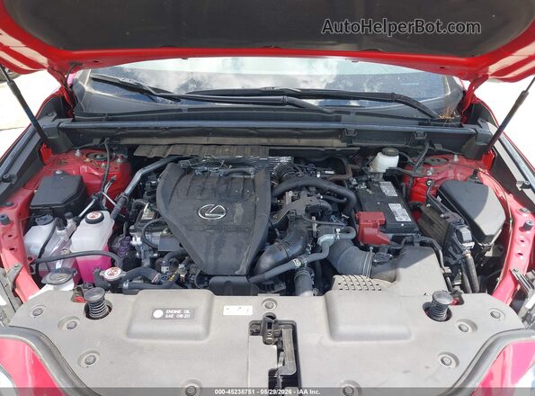 2T2GGCEZ3RC043135 2024 LEXUS NX 350 Red Widok z tyłu