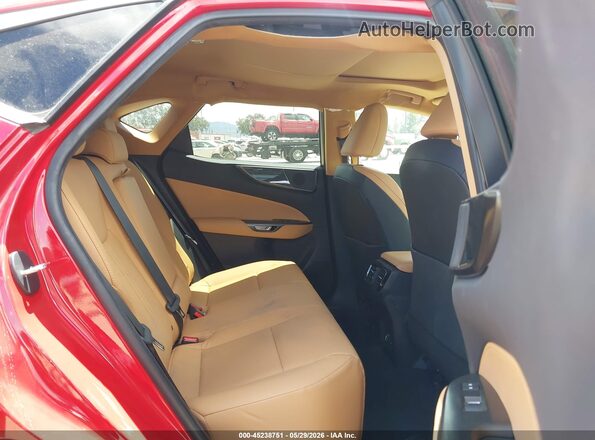 2T2GGCEZ3RC043135 2024 LEXUS NX 350 Red Widok naklejki z numerem VIN