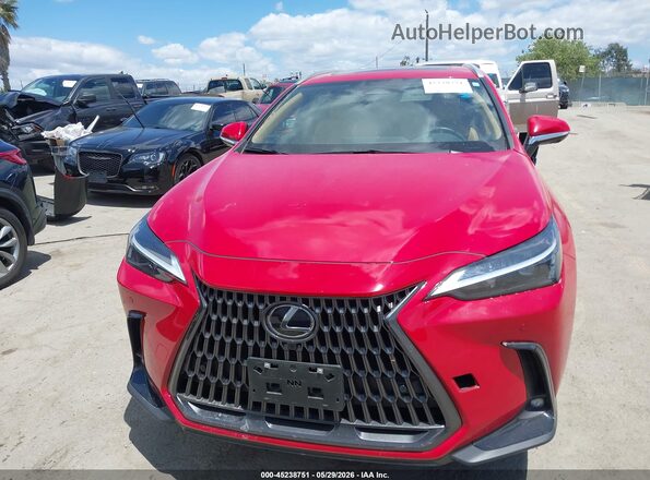 2T2GGCEZ3RC043135 2024 LEXUS NX 350 Red Widok zestawu wskaźników