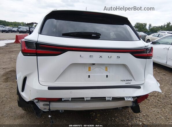 2T2GGCEZ3TC099888 2026 LEXUS NX 350 White 