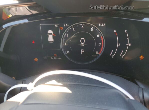 2T2GGCEZ4NC013796 2022 LEXUS NX Silver Instrument cluster view