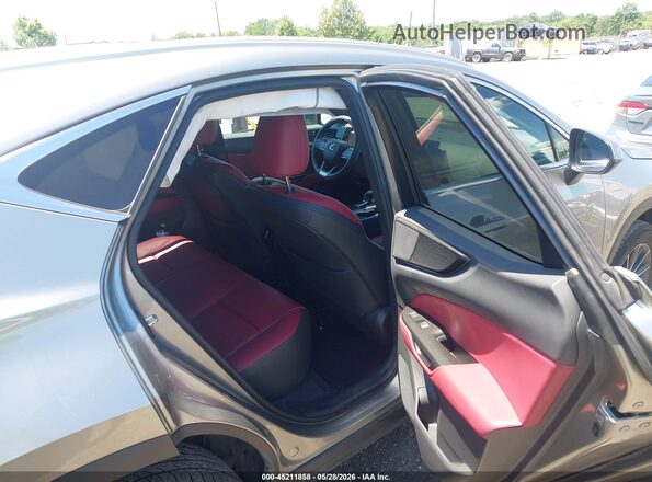 2T2GGCEZ4PC021271 2023 LEXUS NX 350 Gray Widok naklejki z numerem VIN