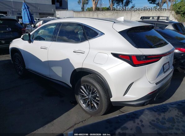 2T2GGCEZ4PC025689 2023 LEXUS NX 350 White უკანა მარცხენა