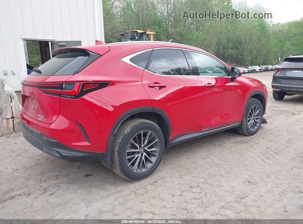 2T2GGCEZ5NC014519 2022 LEXUS NX 350 Red Հետևի աջ