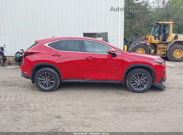 2T2GGCEZ5NC014519 2022 LEXUS NX 350 Red Սալոնի հետևի տեսք