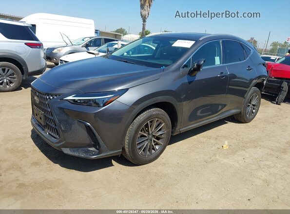 2T2GGCEZ5TC105366 2026 LEXUS NX 350 Gray Vista tres cuartos delantera izquierda