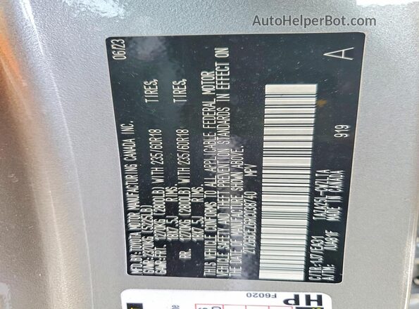 2T2GGCEZ6RC038740 2024 LEXUS NX Beige Widok wnętrza 360 stopni
