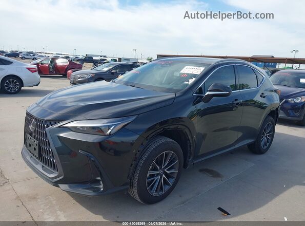 2T2GGCEZ8SC066190 2025 LEXUS NX 350 Черный Передняя левая четверть