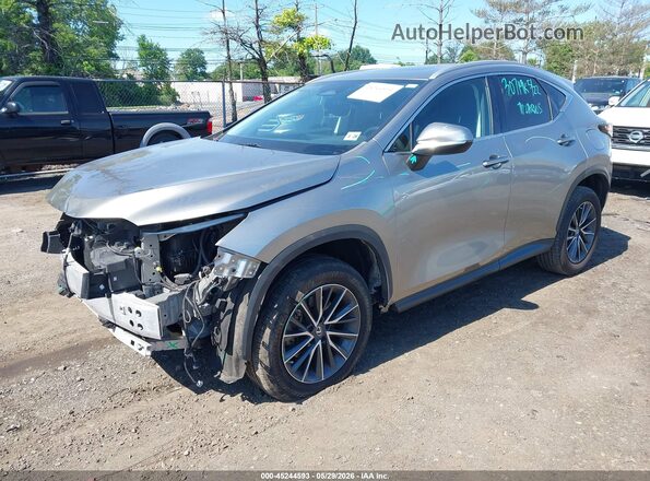 2T2GGCEZ9PC019001 2023 LEXUS NX 350 Pewter წინა მარცხენა ხედი სამი მეოთხედიდან