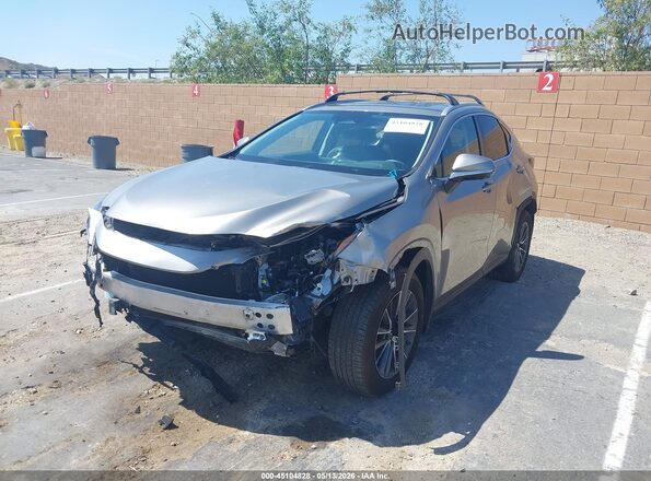 2T2GGCEZXSC086439 2025 LEXUS NX 350 Gray Առջևի ձախ երեք քառորդ տեսարան
