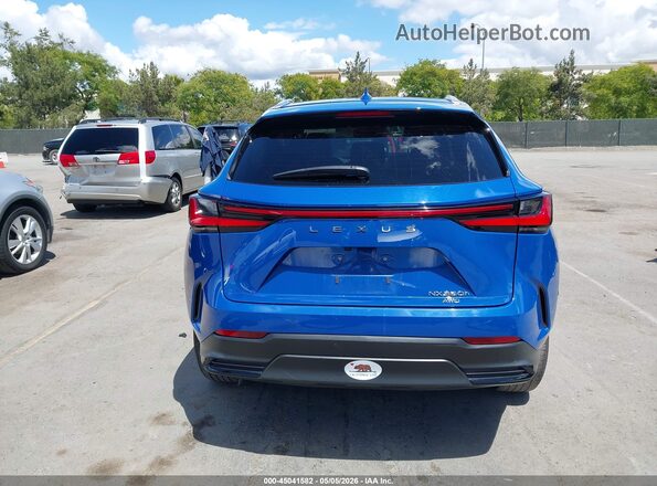 2T2GKCEZ0NC004110 2022 LEXUS NX 350H Blue 