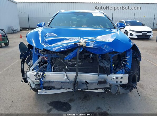2T2GKCEZ0NC004110 2022 LEXUS NX 350H Blue Սալոնի հետևի տեսք