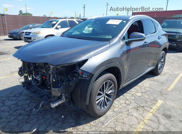 2T2GKCEZ0SC043243 2025 LEXUS NX 350H Gray Առջևի ձախ երեք քառորդ տեսարան