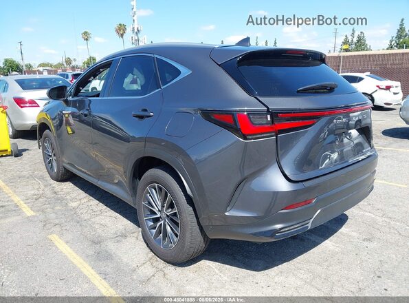 2T2GKCEZ0SC043243 2025 LEXUS NX 350H Gray Հետևի ձախ