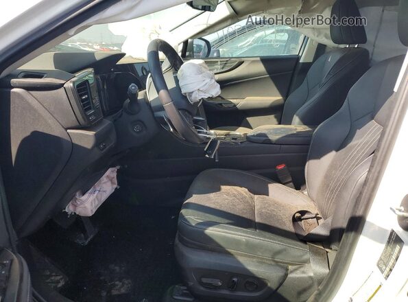 2T2GKCEZ2NC004898 2022 LEXUS NX White Widok wnętrza z przodu